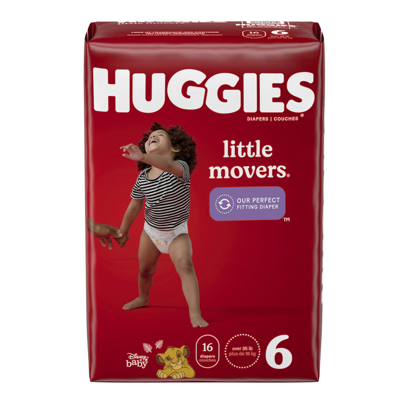 KIMBERLY-CLARK HUGGIES® LITTLE MOVERS DIAPERS