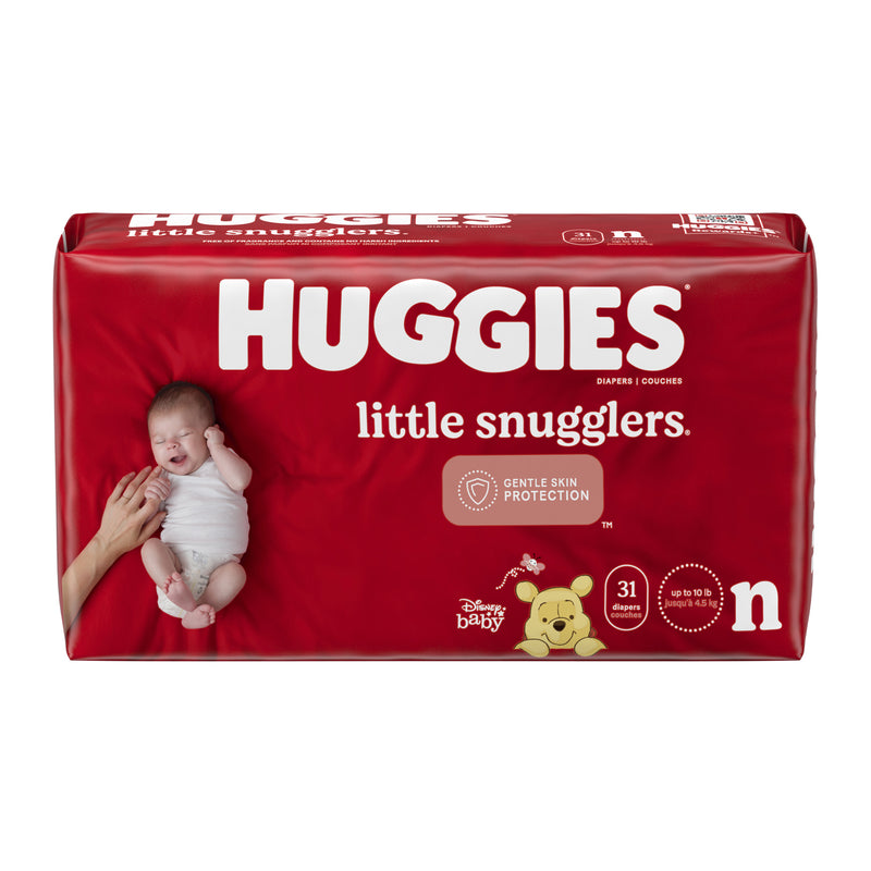 KIMBERLY-CLARK HUGGIES® LITTLE SNUGGLERS DIAPERS