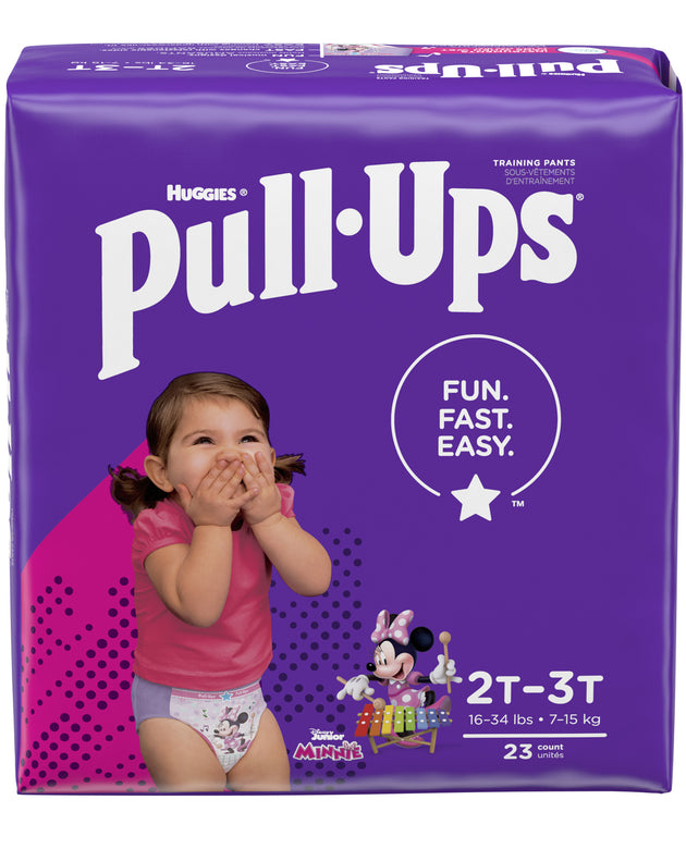 KIMBERLY-CLARK PULL-UPS® LEARNING DESIGN TRAINING PANTS