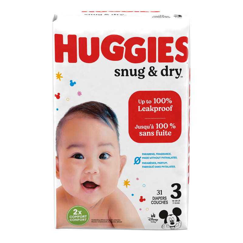 KIMBERLY-CLARK HUGGIES® SNUG & DRY DIAPERS