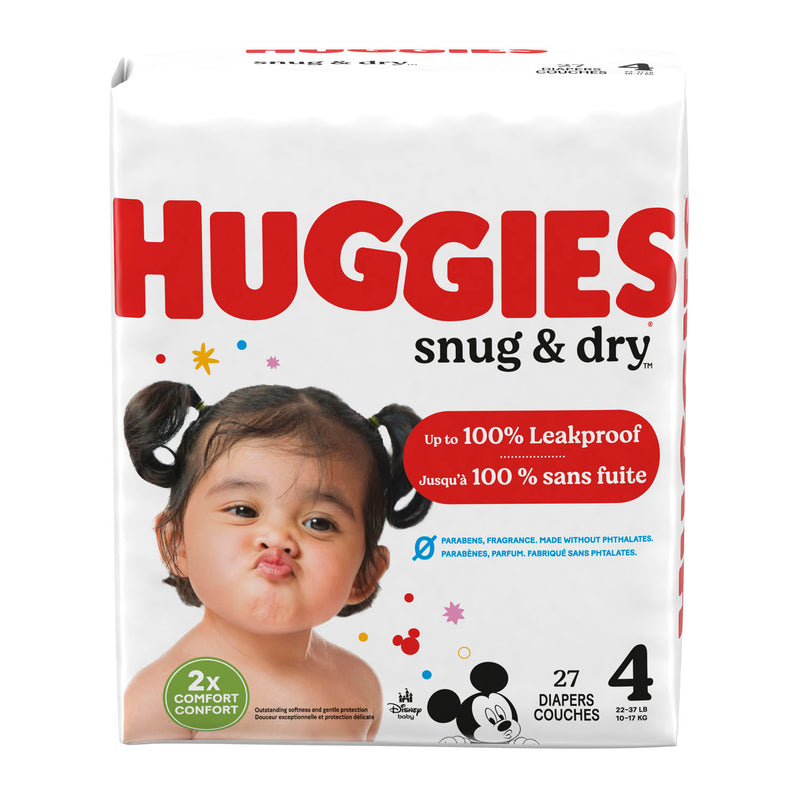 KIMBERLY-CLARK HUGGIES® SNUG & DRY DIAPERS