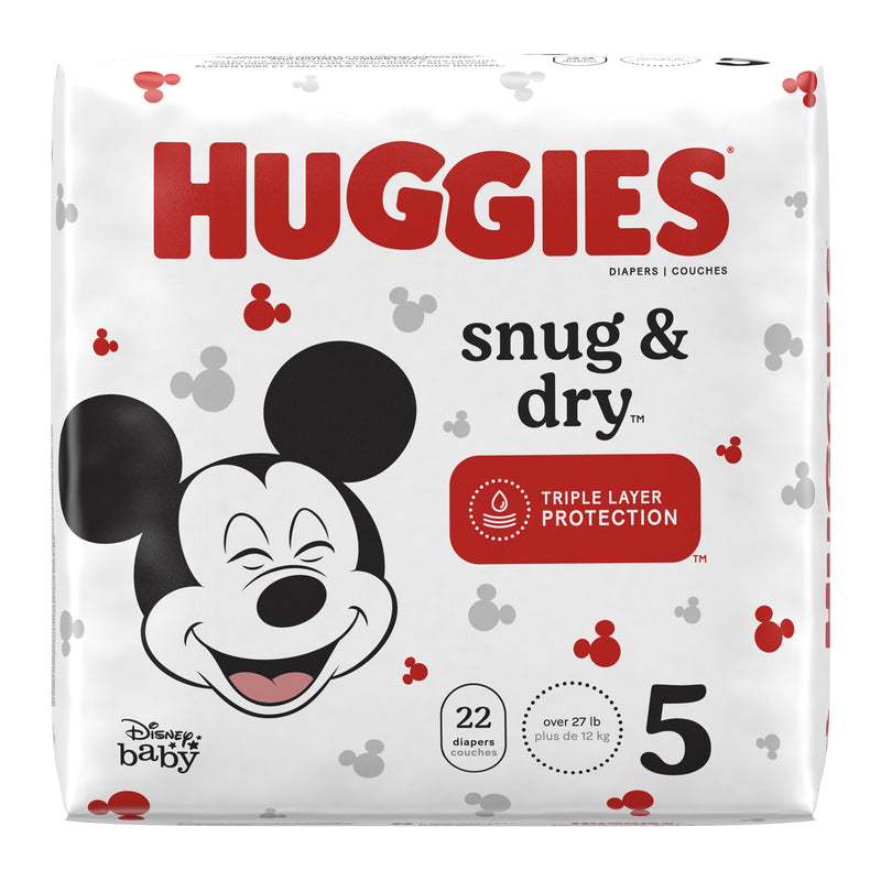 KIMBERLY-CLARK HUGGIES® SNUG & DRY DIAPERS