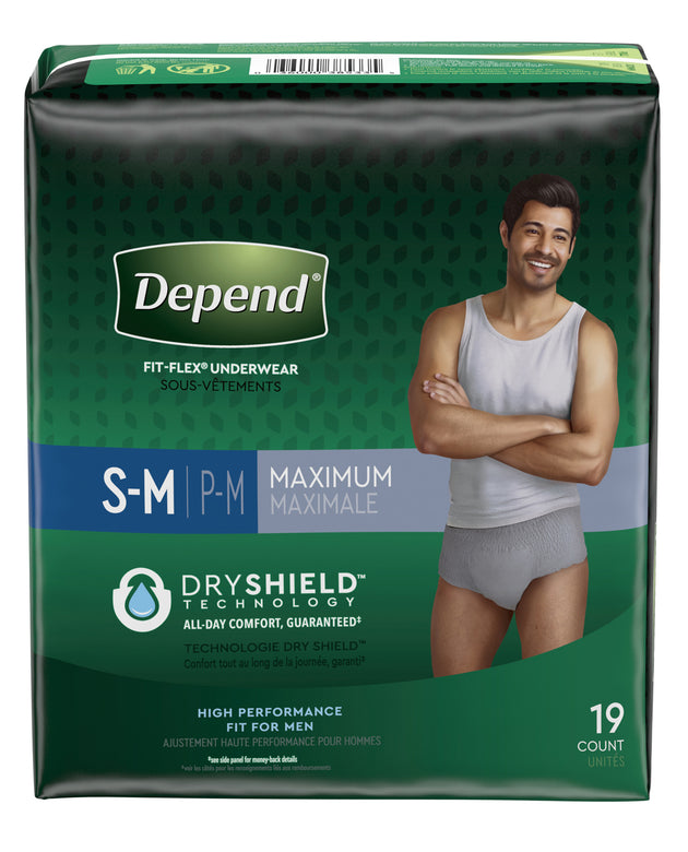 KIMBERLY-CLARK DEPEND™ FITTED BRIEFS MAX PROTECTION
