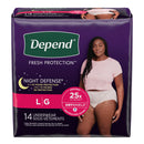 KIMBERLY-CLARK DEPEND® NIGHT DEFENSE UNDERWEAR FOR WOMEN