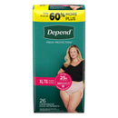 KIMBERLY-CLARK DEPEND® PROTECTIVE UNDERWEAR