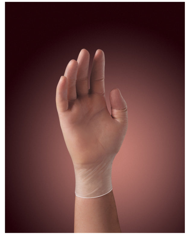 HALYARD SYNTHETIC VINYL GLOVES - POWDER FREE