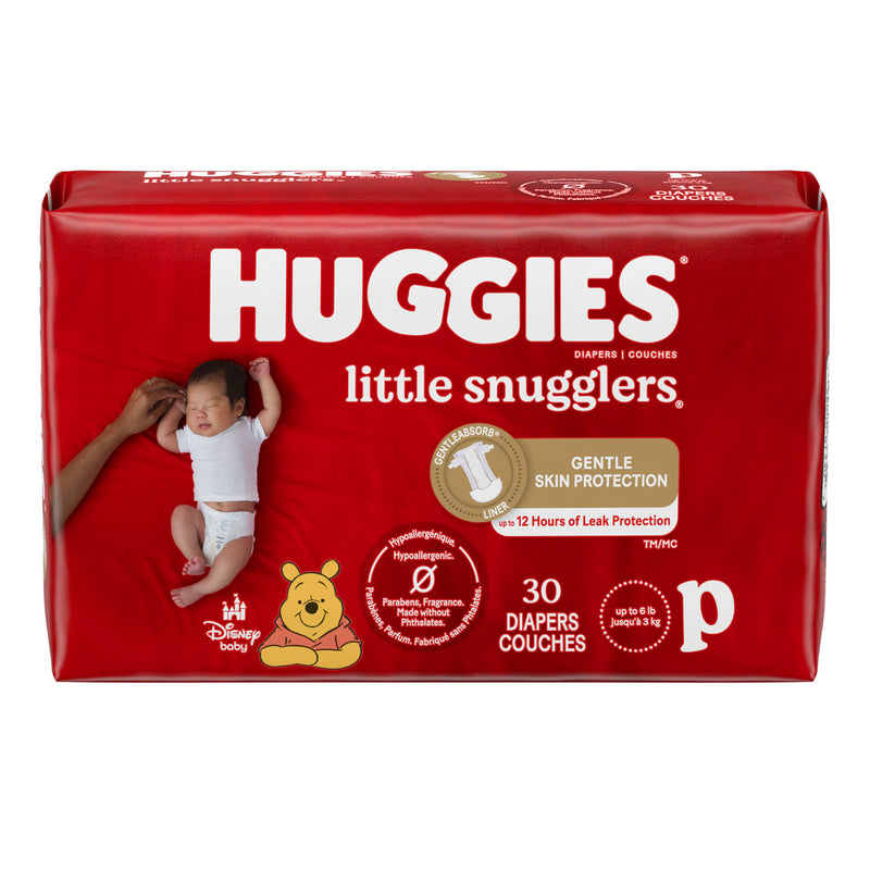 KIMBERLY-CLARK HUGGIES® LITTLE SNUGGLERS DIAPERS