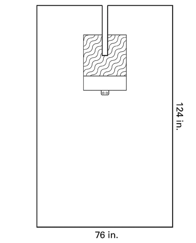 HALYARD EENT SPLIT DRAPE