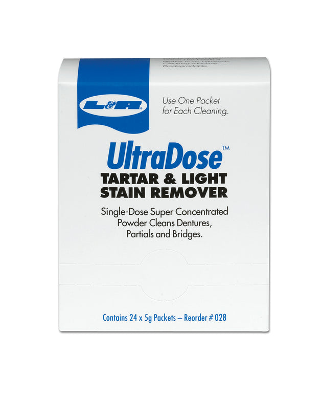 L&R ULTRADOSE® TARTAR & LIGHT STAIN REMOVER POWDER