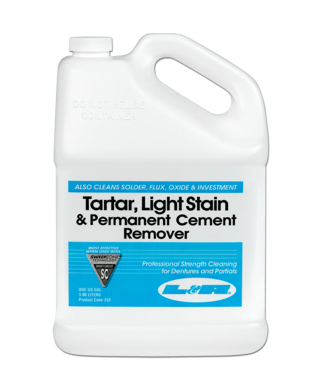 L&R TARTER, LIGHT STAIN & PERMANENT CEMENT REMOVER