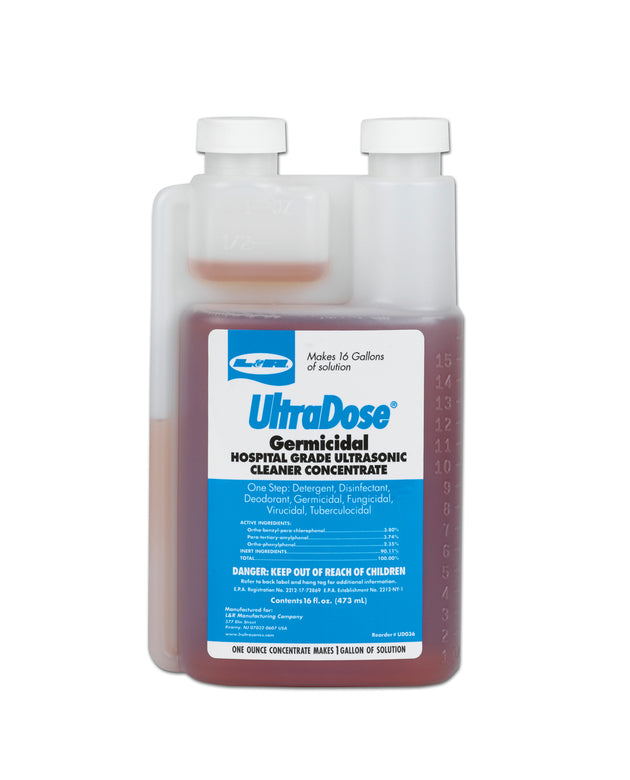 L&R ULTRADOSE® GERMICIDAL ULTRASONIC CLEANER CONCENTRATE