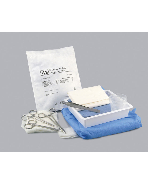 MEDICAL ACTION LACERATION TRAY