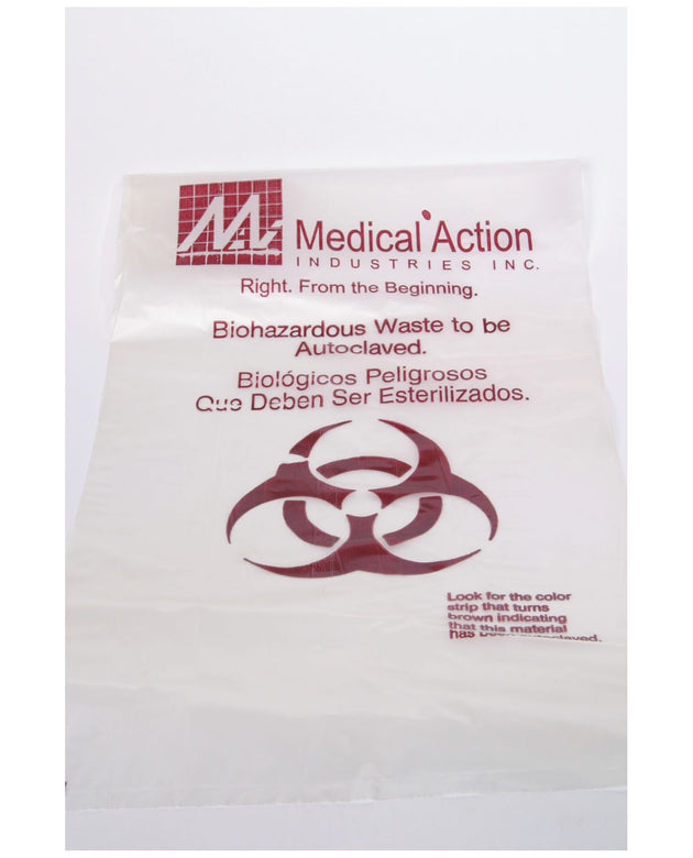 MEDEGEN SAF-T-SURE® AUTOCLAVABLE DECONTAMINATION BAGS