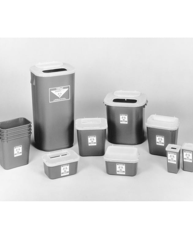 MEDEGEN STACKABLE SHARPS-CONTAINER SYSTEM