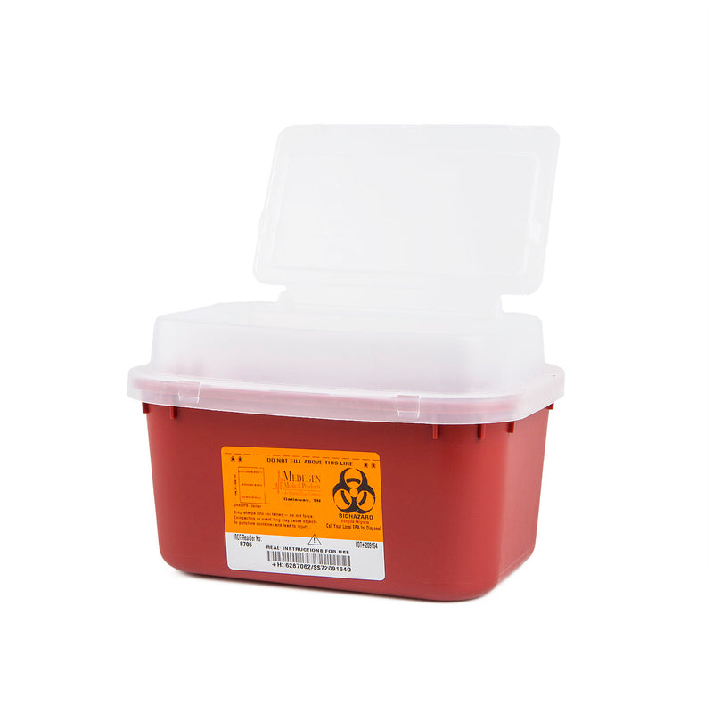 MEDEGEN STACKABLE SHARPS-CONTAINER SYSTEM