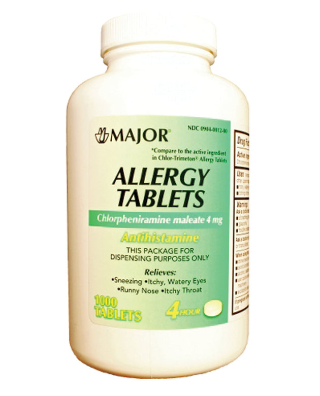 MAJOR ALLERGY TABLETS