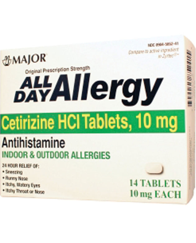 MAJOR ALLERGY TABLETS