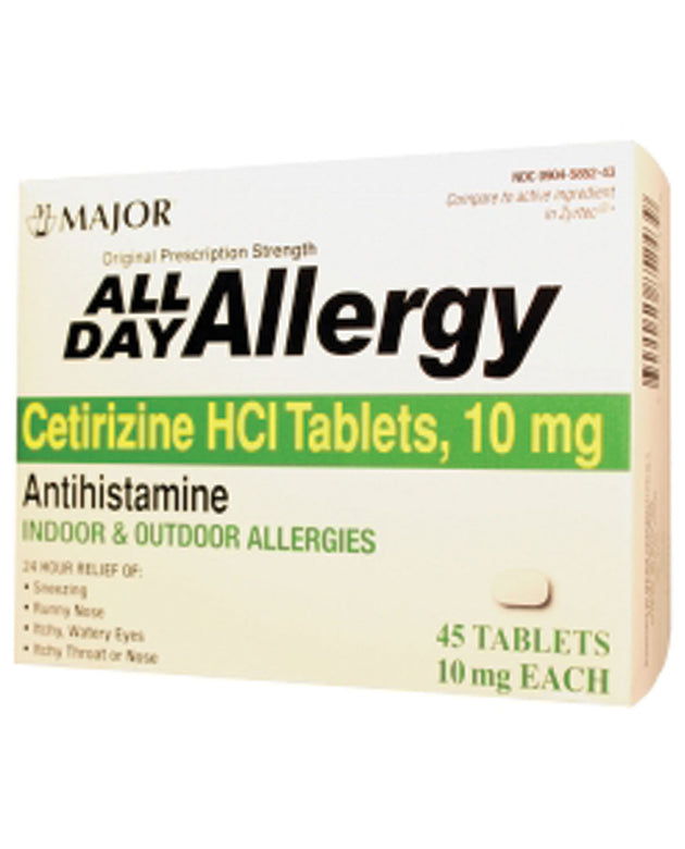 MAJOR ALLERGY TABLETS