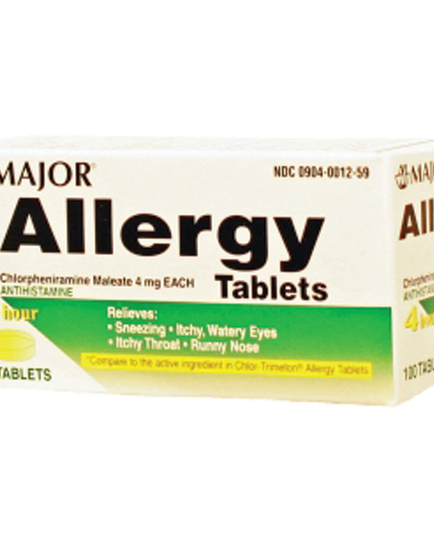 MAJOR ALLERGY TABLETS