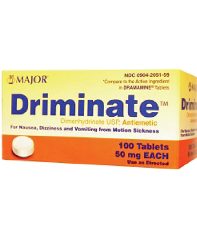 MAJOR MOTION SICKNESS RELIEF