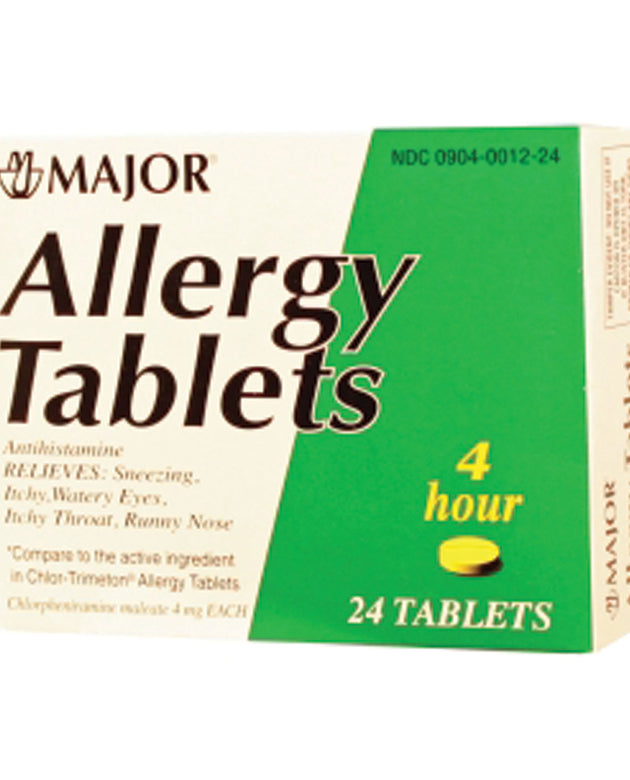 MAJOR ALLERGY TABLETS