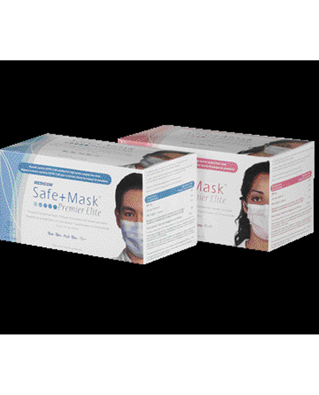 MEDICOM SAFE+MASK® PREMIER ELITE EARLOOP MASK