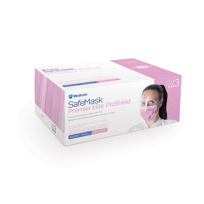 MEDICOM SAFE+MASK® PREMIER ELITE EARLOOP MASK