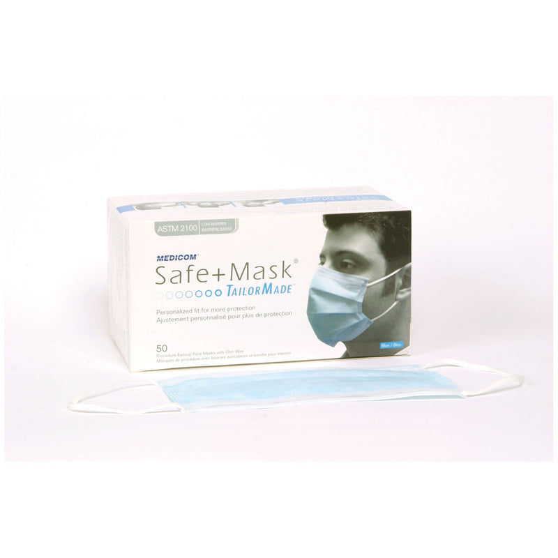 MEDICOM SAFE+MASK® TAILORMADE™ PROCEDURE EARLOOP MASK