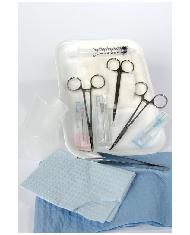 MEDICAL ACTION GENT-L-KARE® LACERATION TRAYS