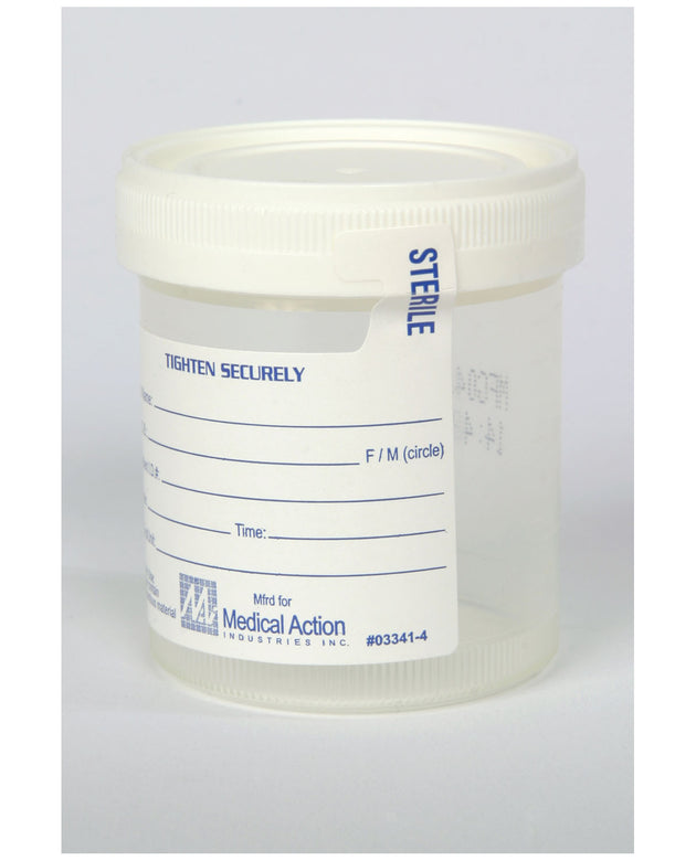 MEDEGEN LEAK-RESISTANT STERILE SPECIMEN CONTAINERS