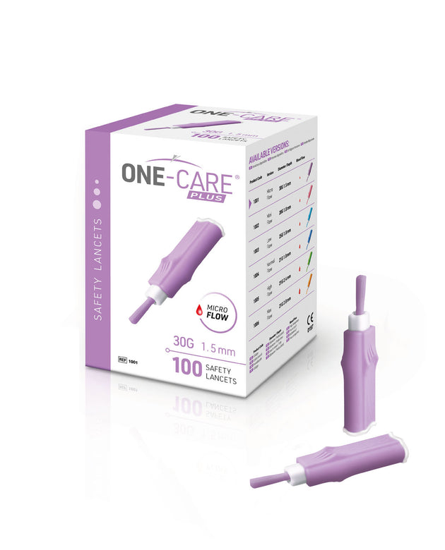 MEDIVENA ONE-CARE® PLUS SAFETY LANCETS