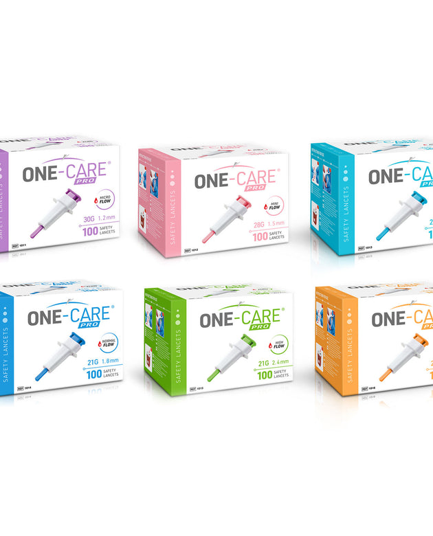 MEDIVENA ONE-CARE® PRO SAFETY LANCETS