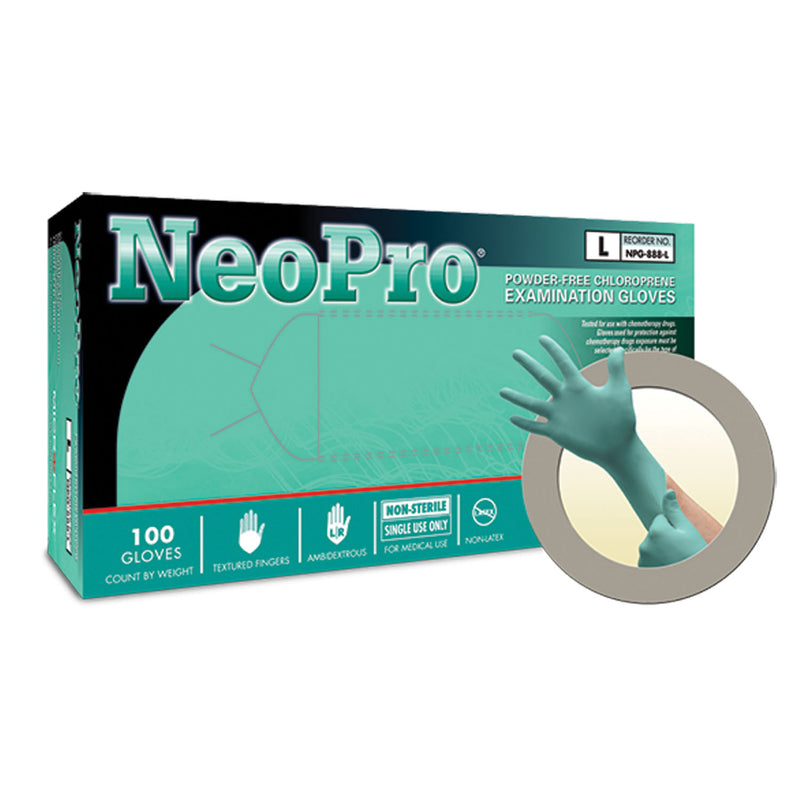 ANSELL MICROFLEX NEOPRO® POWDER-FREE  CHLOROPRENE EXAM GLOVES