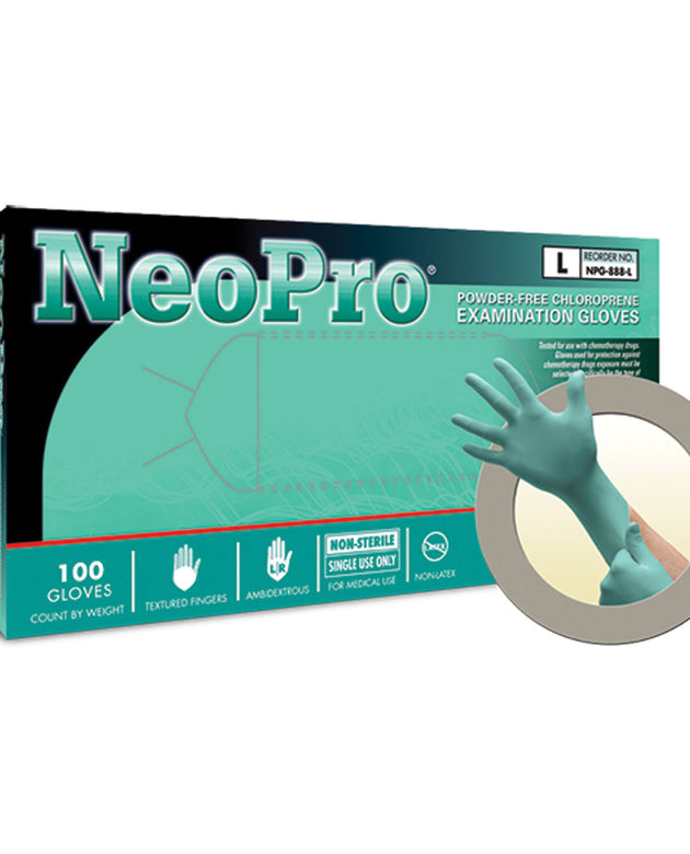 ANSELL MICROFLEX NEOPRO® POWDER-FREE  CHLOROPRENE EXAM GLOVES