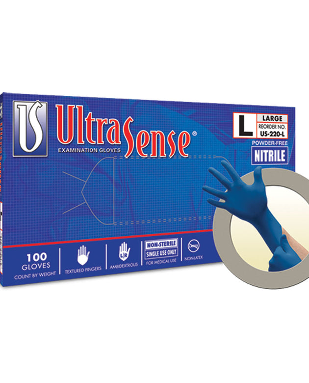 ANSELL MICROFLEX ULTRASENSE® POWDER-FREE NITRILE EXAM GLOVES