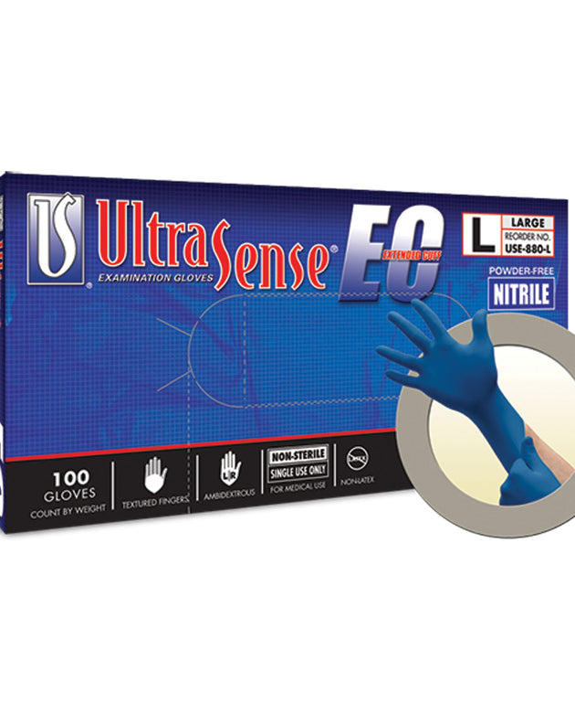 ANSELL MICROFLEX ULTRASENSE® EC POWDER-FREE NITRILE EXAM GLOVES