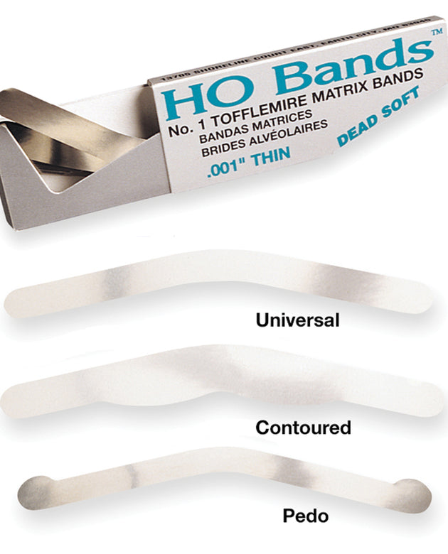 MICROBRUSH HO BANDS™ TOFFLEMIRE MATRIX BANDS