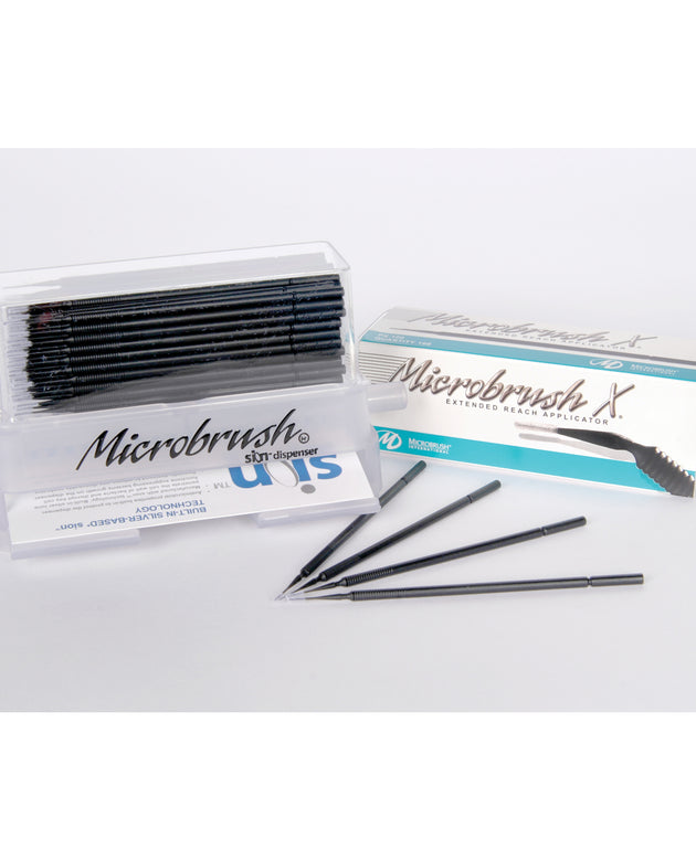 MICROBRUSH X EXTENDED REACH APPLICATORS