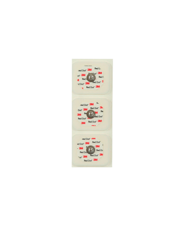 3M™ RED DOT™ MONITORING ELECTRODES WITH FOAM TAPE & STICKY GEL