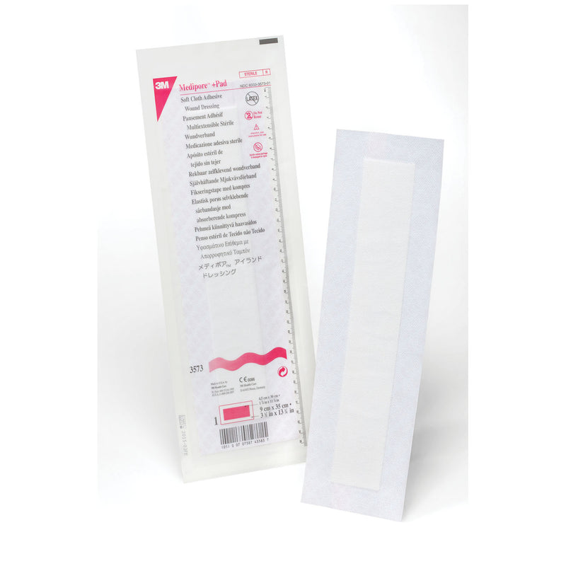 3M™ MEDIPORE™ +PAD SOFT CLOTH ADHESIVE WOUND DRESSING