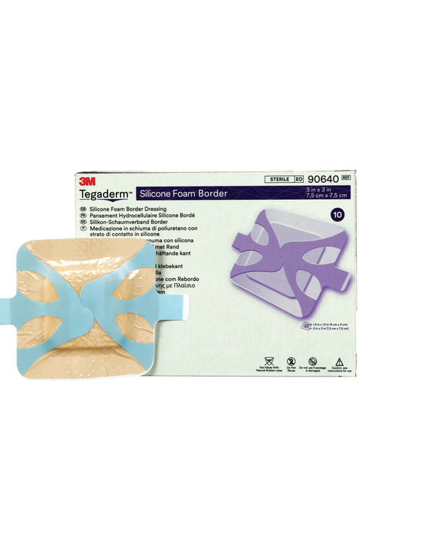 3M™ TEGADERM™ SILICONE FOAM BORDER DRESSING