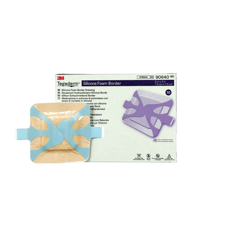 3M™ TEGADERM™ SILICONE FOAM BORDER DRESSING