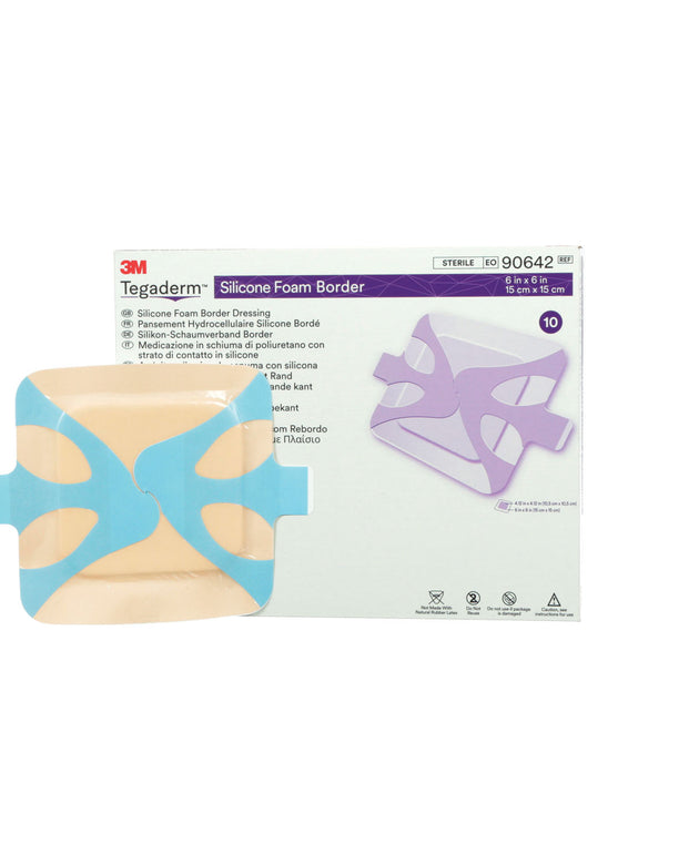 3M™ TEGADERM™ SILICONE FOAM BORDER DRESSING
