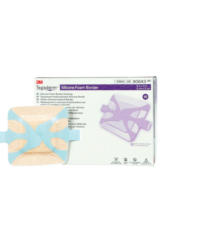 3M™ TEGADERM™ SILICONE FOAM BORDER DRESSING