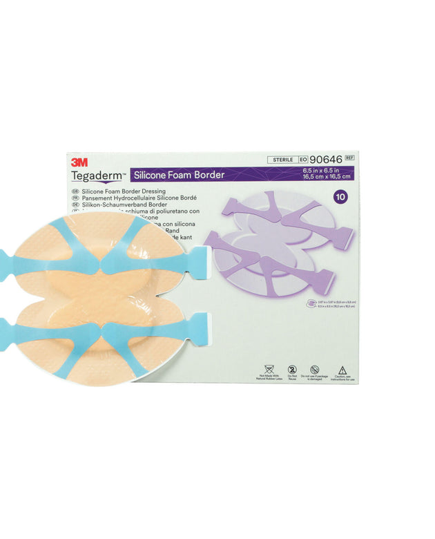 3M™ TEGADERM™ SILICONE FOAM BORDER DRESSING