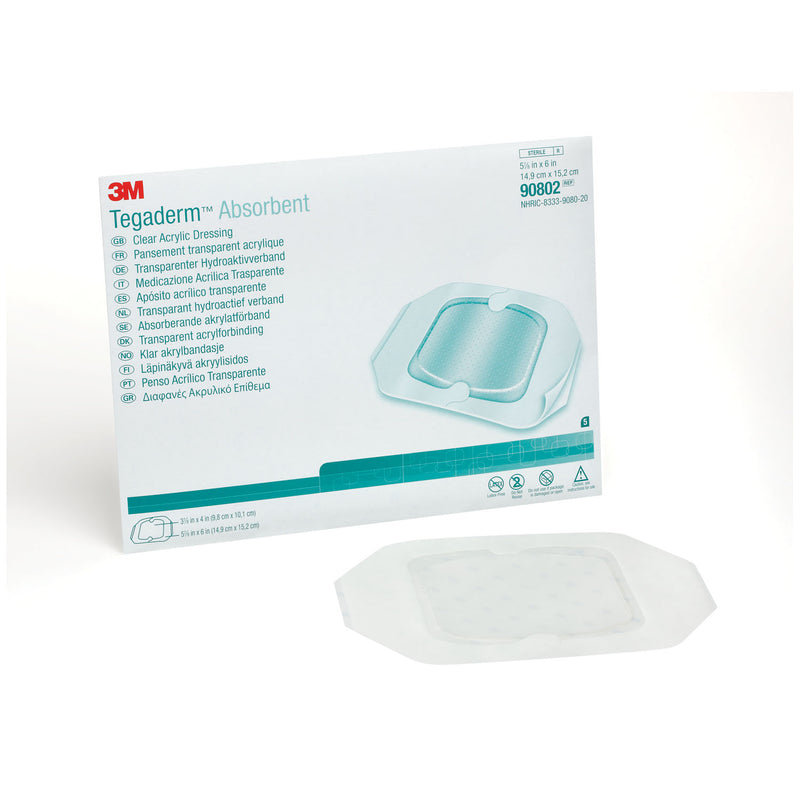 3M™ TEGADERM™ ABSORBENT CLEAR ACRYLIC DRESSINGS