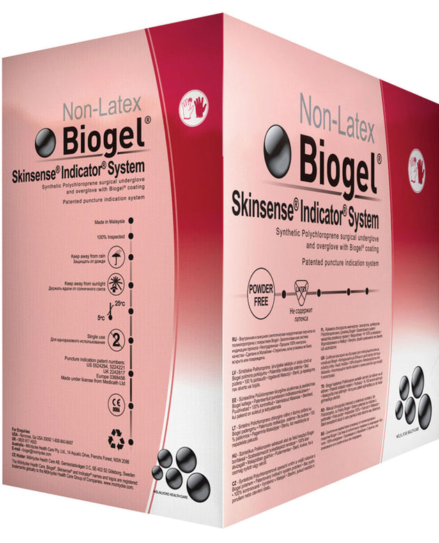 MOLNLYCKE BIOGEL® SKINSENSE® INDICATOR® GLOVES