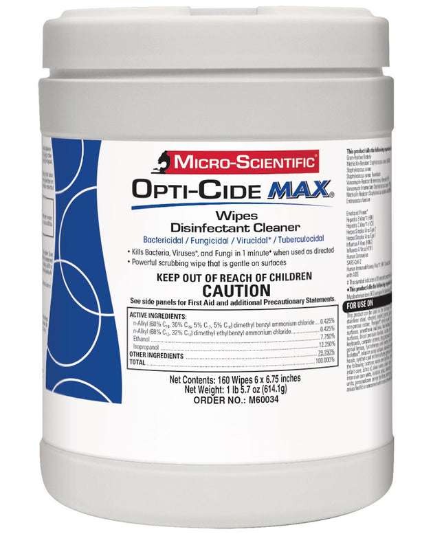 MICRO-SCIENTIFIC OPTI-CIDE® MAX DISINFECTANT CLEANER