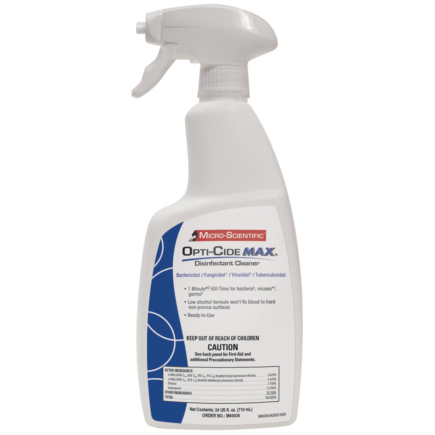 MICRO-SCIENTIFIC OPTI-CIDE® MAX DISINFECTANT CLEANER