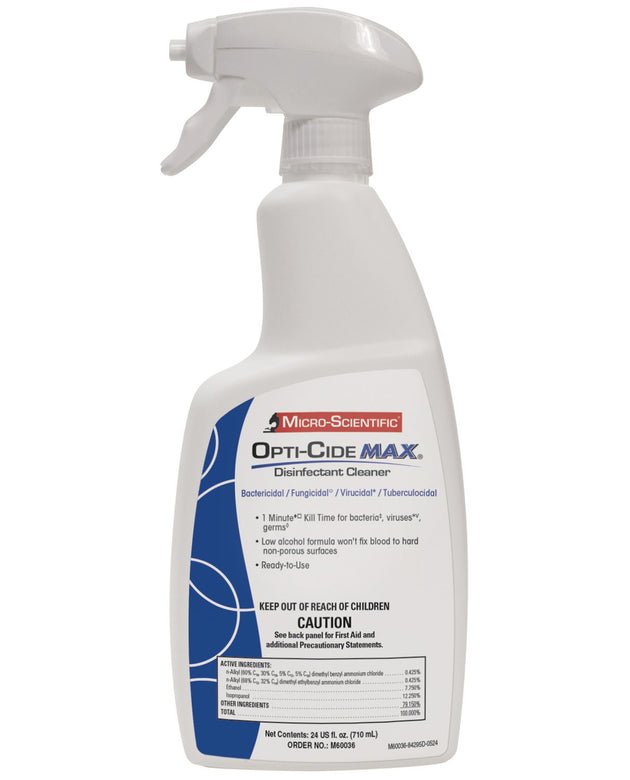 MICRO-SCIENTIFIC OPTI-CIDE® MAX DISINFECTANT CLEANER